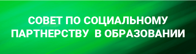 Совет по социальному партнерству в образовании воспитания